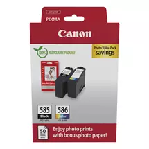 Canon Printer Accessories | Canon PG585/CL586 PVP ink cartridge 2 pc(s) Original Black, Cyan,