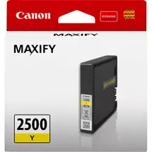 Canon Ink Cartridges | Canon PGI2500Y Yellow Ink Cartridge. Colour ink type: Pigmentbased