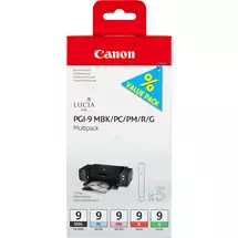 Canon Ink Cartridges | Canon PGI-9 MBK/PC/PM/R/G 5 Ink Cartridge Multipack