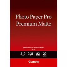 Photo Paper | Canon PM-101 Premium Matte Photo Paper A3 - 20 Sheets