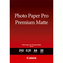Photo Paper | Canon PM-101 Premium Matte Photo Paper A4 - 20 Sheets
