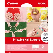 Canon | Canon Printable Nail Stickers NL-101, 24 stickers | Quzo UK