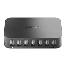 D-Link | D-Link 7-Port Hi-Speed USB 2.0 Hub | In Stock | Quzo UK