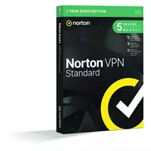 Top Brands | Norton VPN Standard  1 User / 5 Devices / 12 Months Security