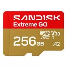 New Arrivals &amp; Just In | SanDisk Extreme GO 256 GB MicroSDXC UHS-I | In Stock