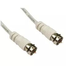 New Arrivals &amp; Just In | Cables Direct F M/M, 10m coaxial cable White | In Stock