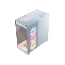 Mini ATX Case | Corsair 4500X LX-R RGB Tempered Glass Mid-Tower, White Midi Tower