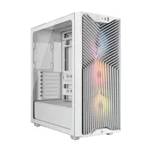Mini ATX Case | Corsair Midi Tower 3200D RS ARGB PC Case White | In Stock