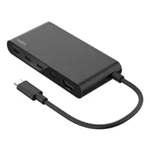 Interface Hubs | Belkin AVC021HQBK interface hub USB Type-C 10000 Mbit/s Black