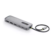StarTech.com 10in1 USBC to DualDisplayPort Multiport Adapter, 100W