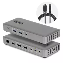 Startech | StarTech.com USB4 Docking Station, Driverless Dual 4K for macOS and