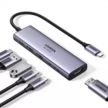 Ugreen | Ugreen USBC Hub 6in1 HDMI  2x USBA 3.2  2x USBC 3.2  PD Docking Dock