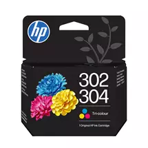 Ink Cartridges | HP 302/304 Tricolor Original Ink Cartridge. Cartridge capacity: