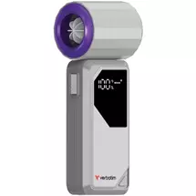 Verbatim (32340) Cool apos;napos; Go AirJet Handheld Fan - Grey/Purple