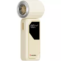 Verbatim (32341) Cool apos;napos; Go AirJet Handheld Fan - White/Silver