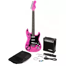 Outlet  | PDT Jaxville Pink Punk Guitar Package | In Stock | Quzo UK