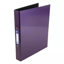 Ring Binders | Oxford 25mm 2 O-Ring Binder Laminated A4 Plus Purple 400017758
