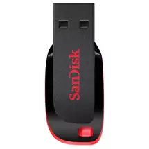 Sandisk  | SanDisk Cruzer Blade USB flash drive 16 GB USB Type-A 2.0 Black, Red