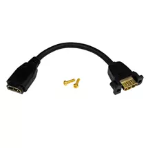 CABLES DIRECT Hdmi Cables | Cables Direct HDMI Stub (v1.4) HDMI cable 0.165 m HDMI Type A