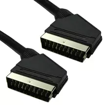 Cables Direct | Cables Direct 2SSP-01 SCART cable 1.5 m SCART (21-pin) Black