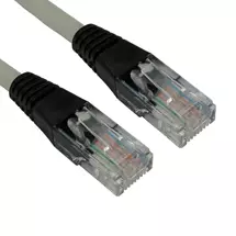 CABLES DIRECT Cables | Cables Direct 10.0mtr CAT 5E Cable networking cable Grey 10 m