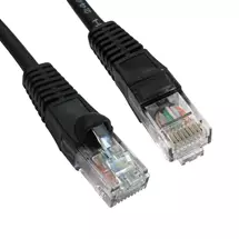 CABLES DIRECT Cables | Cables Direct B6LZ-610K networking cable Black 10 m Cat6 U/UTP (UTP)