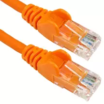 CABLES DIRECT Cables | Cables Direct 10m Economy Gigabit Networking Cable - Orange