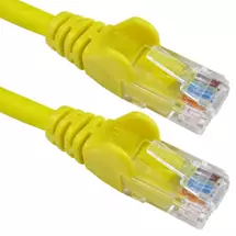 CABLES DIRECT Cables | Cables Direct 10m Economy Gigabit Networking Cable - Yellow