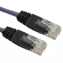 Violet | Cables Direct XXURT610V networking cable Violet 10 m Cat5e U/UTP