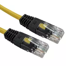 CABLES DIRECT Cables | Cables Direct XXURT610Y networking cable Yellow 10 m Cat5e U/UTP