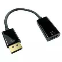 CABLES DIRECT Video Cable | Cables Direct HDPORT0054KCAB video cable adapter 0.15 m DisplayPort