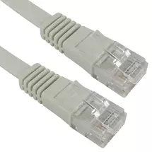 CABLES DIRECT Cables | Cables Direct RJFLAT-15 networking cable Grey 15 m Cat5e U/UTP (UTP)