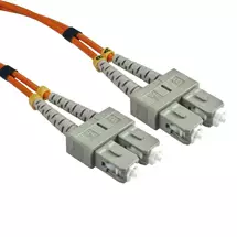Cables Direct | Cables Direct SC-SC, OM2, MMF, 15m InfiniBand/fibre optic cable Orange