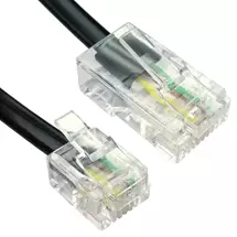 Cables Direct | Cables Direct RJ11/RJ45 15m Black | In Stock | Quzo UK