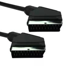 Cables Direct | Cables Direct 1SS-15 SCART cable 15 m SCART (21-pin) Black