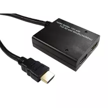 Video Splitters | Cables Direct HD-SLT402 video splitter HDMI 2x HDMI