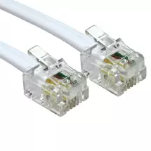 Cables Direct | Cables Direct 20m RJ11 Modem Cable Grey | Quzo UK