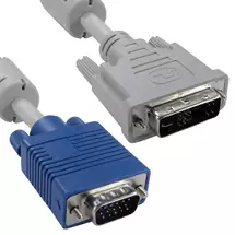 CABLES DIRECT Video Cable | Cables Direct 2m DVI-A - SVGA m/m VGA (D-Sub) Beige