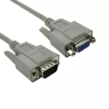 Cables Direct | Cables Direct VGA Extension VGA cable 2 m VGA (D-Sub) Grey