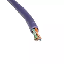 Violet | Cables Direct 305m Cat5e networking cable Violet U/UTP (UTP)