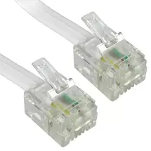 Cables Direct | Cables Direct RJ-11, 30m White | In Stock | Quzo UK