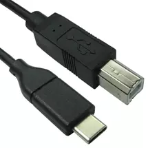 Cables Direct | Cables Direct USB3C-873 USB cable USB 2.0 3 m USB C USB B Black