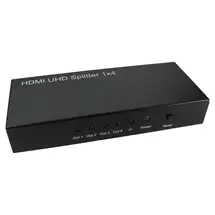 Video Splitters | Cables Direct HD-SP204-HD2 video splitter HDMI 4x HDMI