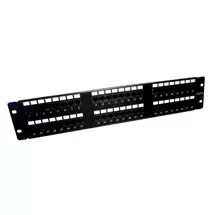 Cables Direct | Cables Direct UT-8848 patch panel 2U | In Stock | Quzo UK