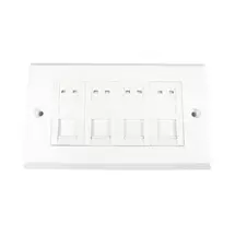 Cables Direct | Cables Direct UT-8704 wall plate/switch cover White