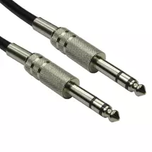 Audio Cables | Cables Direct 4635-050NK audio cable 5 m 6.35mm Black, Silver