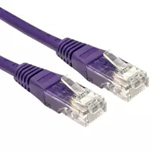 Violet | Cables Direct 5m Cat5e networking cable Violet | Quzo UK