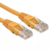 Cables Direct | Cables Direct 5m Cat5e networking cable Yellow | In Stock