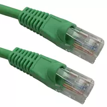 Cables Direct | Cables Direct B5LZ-205G networking cable Green 5 m Cat5e U/UTP (UTP)