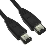 Cables Direct | Cables Direct 5m, firewire 6 Pin 6-p Black | Quzo UK